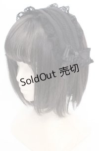 Pina sweetcollection / ローズラインカチューシャ  クロ O-25-08-17-014-LO-AC-OW-OS