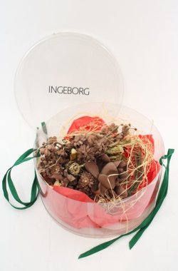 画像1: INGEBORG / コサージュブローチ  ブラウン系 O-25-08-17-018-LO-AC-OW-OS