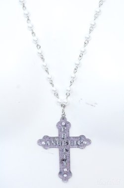 画像2: Angelic Pretty / Dolly Crossネックレス  クロ系 O-25-08-18-044-AP-AC-IG-OS