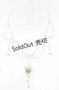 MementoMori / 愛に憧れる少女の首飾り  ゴールド×ブラック O-25-08-18-045-PU-AC-IG-OS