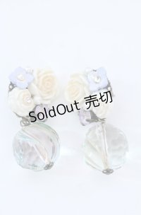 hanakabeads / コラージュ/ローズピアス  - O-25-08-18-055-LO-AC-IG-OS