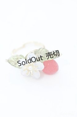 画像1: Atelier＊Silencio / ワイルドストロベリーリング  ゴールド O-25-08-18-056-LO-AC-IG-OS