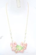 Boo!Do堂 / 甘美なるネックレス  ピンクけい O-25-08-18-059-PU-AC-IG-OS