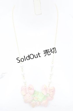 画像1: Boo!Do堂 / 甘美なるネックレス  ピンクけい O-25-08-18-059-PU-AC-IG-ZT488-F005
