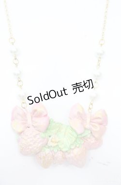 画像2: Boo!Do堂 / 甘美なるネックレス  ピンクけい O-25-08-18-059-PU-AC-IG-ZT488-F005