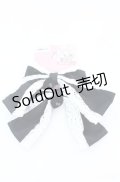 Eri Aino's collaboration / AE*2Pリボンクリップ  クロ×シロ O-25-08-18-009-LO-AC-IG-OS