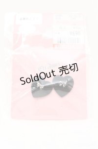 Eri Aino's collaboration / AE*ハートイヤリング  クロ O-25-08-18-010-LO-AC-IG-OS