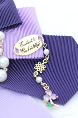 画像2: Enchantlic Enchantilly / リボンブローチ  ラベンダー O-25-08-18-011-LO-ZA-IG-OS