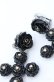 画像2: hanakabeads / 黒薔薇クロスのネックレスセット ピアス単品  ブラック O-25-08-18-017-LO-AC-IG-OS (2)