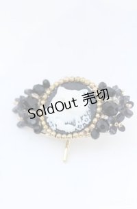 薫乃園 / ポニーフック  ゴールド×ブラック O-25-08-18-021-LO-ZA-IG-ZT488-F005