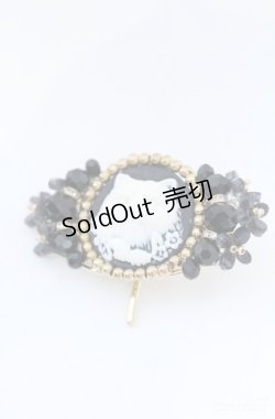 画像1: 薫乃園 / ポニーフック  ゴールド×ブラック O-25-08-18-021-LO-ZA-IG-ZT488-F005