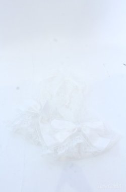 画像1: ATELIER PIERROT / レースグローブ　ショート丈　指ぬき  ホワイト O-25-08-18-037-EL-ZA-IG-OS