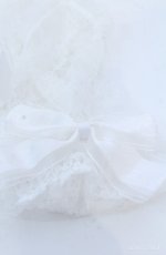 画像2: ATELIER PIERROT / レースグローブ　ショート丈　指ぬき  ホワイト O-25-08-18-037-EL-ZA-IG-ZT488-F006 (2)