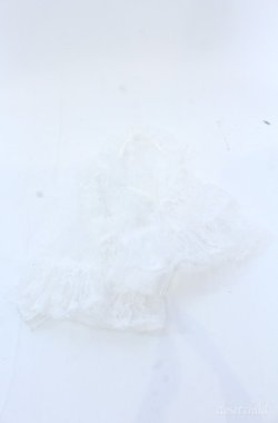 画像3: ATELIER PIERROT / レースグローブ　ショート丈　指ぬき  ホワイト O-25-08-18-037-EL-ZA-IG-OS