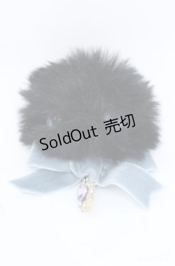 画像1: Luxmira / 猫ちゃんブローチ  クロ×ブルー系 O-25-08-18-039-PU-AC-IG-ZT394