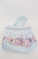 画像1: BABY,THE STARS SHINE BRIGHT / くみゃちゃんのKira　Kira Sweets Halloween柄トートBag  サックス O-25-08-20-053-BA-BG-OW-ZT501 (1)