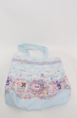 画像2: BABY,THE STARS SHINE BRIGHT / くみゃちゃんのKira　Kira Sweets Halloween柄トートBag  サックス O-25-08-20-053-BA-BG-OW-OS