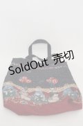 ALICE and the PIRATES / Marionette Chris柄トートBag  クロ O-25-08-20-054-PA-BG-OW-ZT501