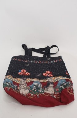 画像2: ALICE and the PIRATES / Marionette Chris柄トートBag  クロ O-25-08-20-054-PA-BG-OW-OS