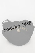 ATELIER PIERROT / Heart Frill Tote Bag  ブラック O-25-08-20-055-EL-BG-OW-ZT501