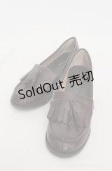 Kurumi Collaboration / ローファーパンプス M 赤茶 O-25-08-20-057-LO-SH-OW-ZT0822A