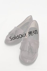 Kurumi Collaboration / ローファーパンプス M 赤茶 O-25-08-20-057-LO-SH-OW-ZT0822A