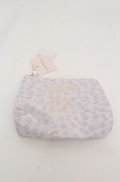 Maison de FLEUR / クロミ　ポーチ  ラベンダー O-25-08-20-060-LO-ZA-OW-OS