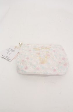 画像1: Maison de FLEUR / マイメロディ　ポーチ  ピンク O-25-08-20-061-LO-ZA-OW-OS