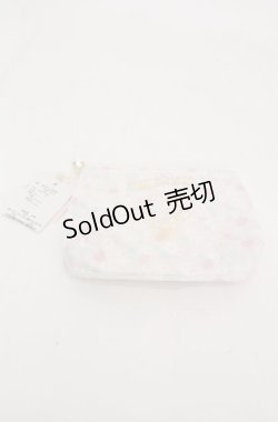 画像1: Maison de FLEUR / マイメロディ　ポーチ  ピンク O-25-08-20-061-LO-ZA-OW-ZT421