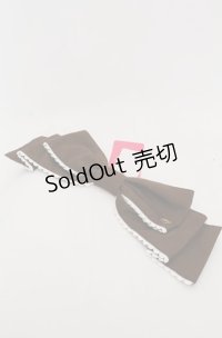 Angelic Pretty / Dollyヒロインリボンコーム  ブラウン O-25-08-20-063-AP-AC-OW-ZT487-F004