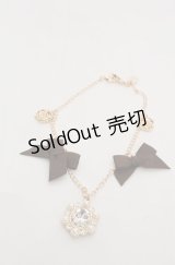 m petit by misako / バッグチャーム  ブラウン×ゴールド O-25-08-20-065-LO-ZA-OW-OS