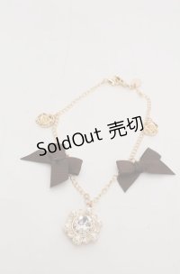 m petit by misako / バッグチャーム  ブラウン×ゴールド O-25-08-20-065-LO-ZA-OW-OS