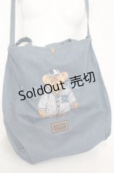 Karl Helmut / ベースボールベア2WAYバッグ  ブルー O-25-08-20-009-EL-BG-OW-OS