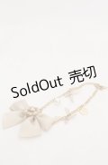 Maison de FLEUR / ビジューリボンパールバッグチャーム  アイボリー O-25-08-20-086-LO-ZA-OW-OS