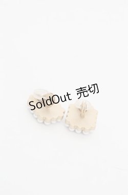 画像2: Maison de FLEUR / パールビジューイヤリング  ラベンダー×ゴールド O-25-08-20-089-LO-AC-OW-OS