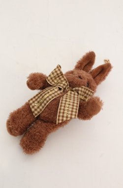 画像1: Maison de FLEUR / 店舗限定ラビットチャーム  ブラウン（梅田エスト店　メテオール） O-25-08-20-092-LO-ZA-OW-OS