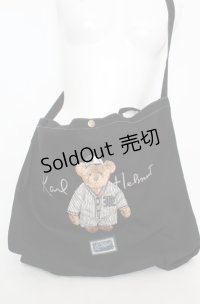 Karl Helmut / ベースボールベア2WAYバッグ  クロ O-25-08-20-010-EL-BG-OW-OS
