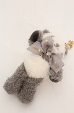 画像1: Maison de FLEUR / パンダチャーム  グレー O-25-08-20-096-LO-ZA-OW-OS