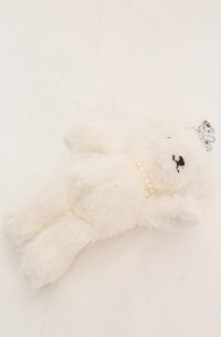 Maison de FLEUR / ブライドベアチャーム  シロ O-25-08-20-097-LO-ZA-OW-OS