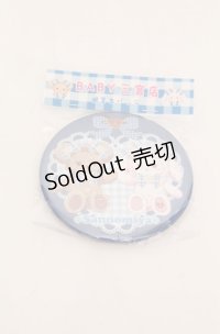 BABY,THE STARS SHINE BRIGHT / 三宮店限定缶バッジ  アオ O-25-08-20-099-BA-ZA-OW-OS