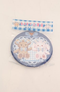 画像1: BABY,THE STARS SHINE BRIGHT / 三宮店限定缶バッジ  アオ O-25-08-20-099-BA-ZA-OW-OS