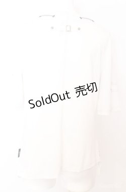 画像4: Ozz Croce / チェーン配色メッシュレイヤードTシャツ  ホワイト O-25-08-20-1038-OO-TO-IG-OS
