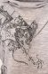 画像2: Ozz Croce / ネックレスチェーン付きハイネックカットソー  グレー O-25-08-20-1040-OO-TO-IG-OS (2)