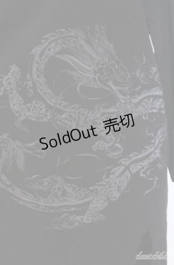 画像2: Ozz Croce / 龍プリントカットワンピース  ブラック O-25-08-20-1045-OO-OP-IG-OS