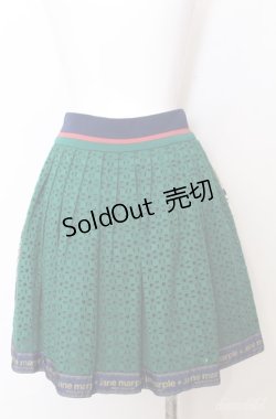 画像3: Jane Marple / Here's to the Queen 2Faceスカート M ネイビー×グリーン O-25-08-20-1060-JM-SK-IG-OS