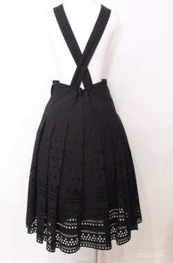 画像3: Jane Marple / ティアドロップレースドミトリースカート M ネイビー O-25-08-20-1007-JM-SK-IG-OS