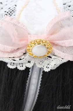 画像3: BABY,THE STARS SHINE BRIGHT / Salon de the Minette柄ヘッドドレス  ピンク系 O-25-08-20-1001-BA-AC-IG-OS