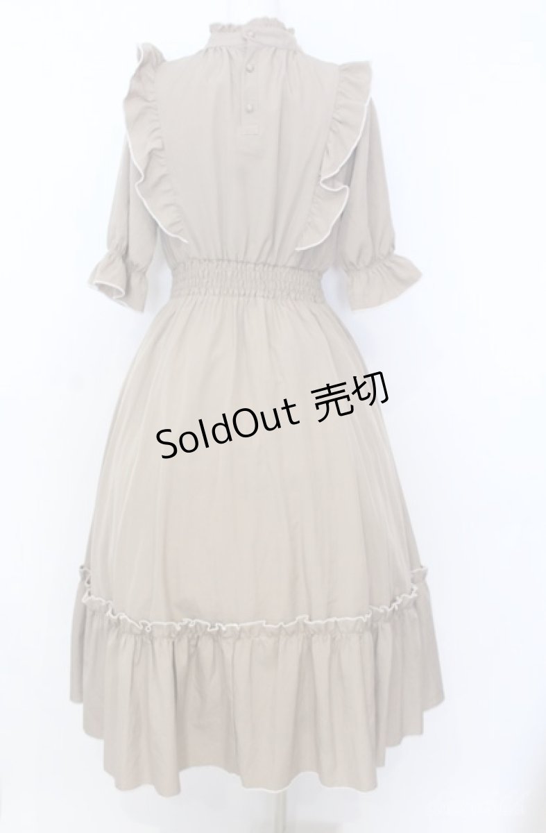 画像3: m petit by misako / NINA'SコラボAMハイショクメローワンピース M ベージュ O-25-08-20-1011-LO-OP-OW-ZT358 (3)