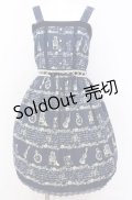 axes femme / アンティークボーダー柄チュニ M ネイビー O-25-08-20-1013-AX-OP-IG-OS