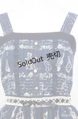 画像2: axes femme / アンティークボーダー柄チュニ M ネイビー O-25-08-20-1013-AX-OP-IG-OS